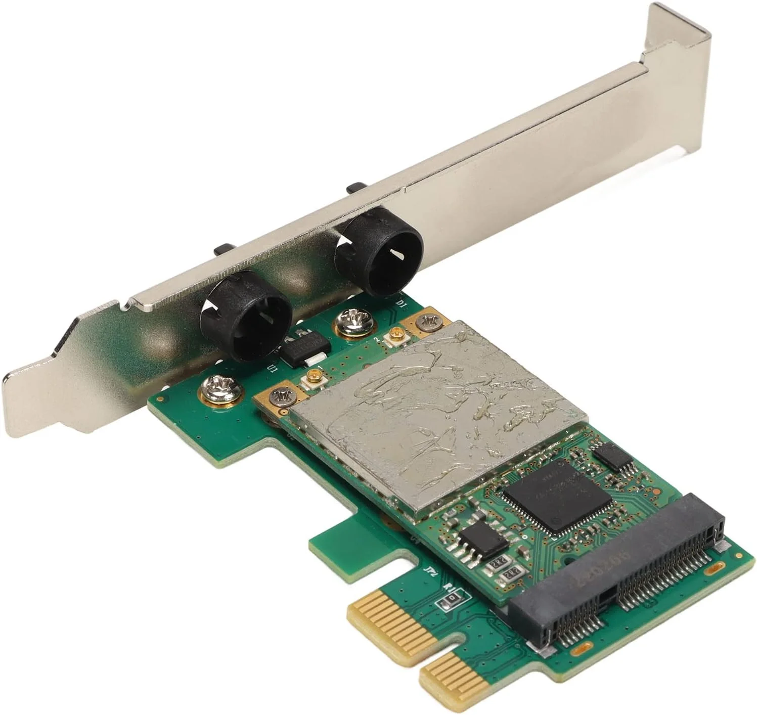 کارت شبکه بی‌سیم مینی PCI E تیستیک، آداپتور شبکه مینی PCIe 300 مگابیت بر ثانیه برای چیپست مادربرد لپ‌تاپ اینتل 940