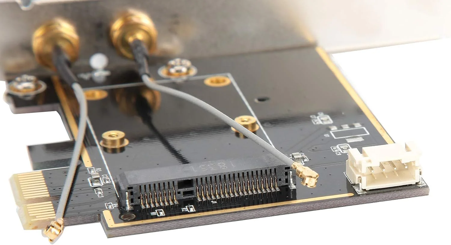 آداپتور مینی PCIE به دسکتاپ VELATEMOR، مبدل مینی PCIE، کارت شبکه های بی سیم، مبدل مینی PCIE به PCIE دسکتاپ