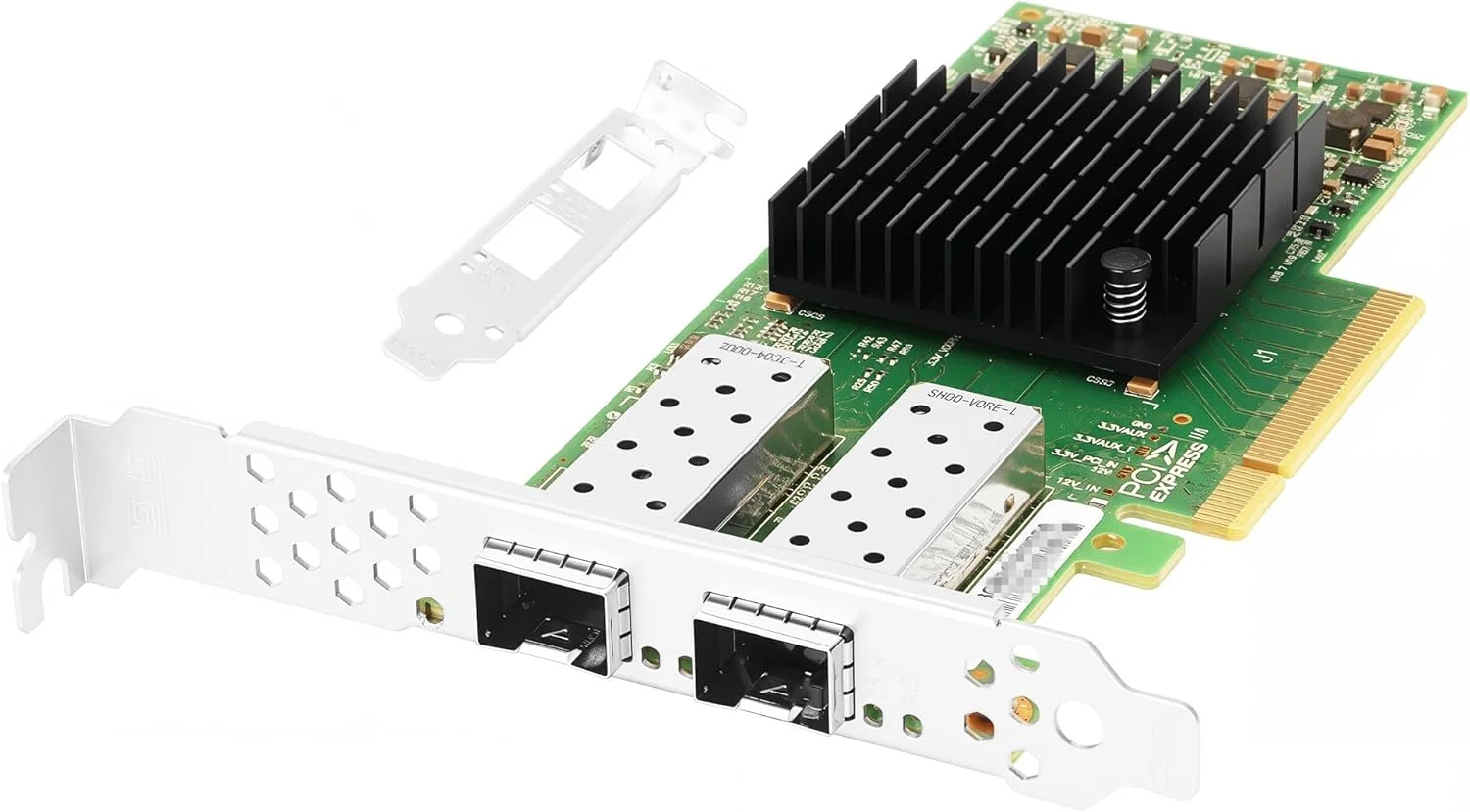 کارت شبکه Vogzone 10GbE NIC برای Mellanox MCX312B-XCCT، کارت شبکه اترنت 10 گیگابیتی PCIe 3.0 x8 با چیپست Mellanox ConnectX-3، کارت شبکه دوگانه SFP+