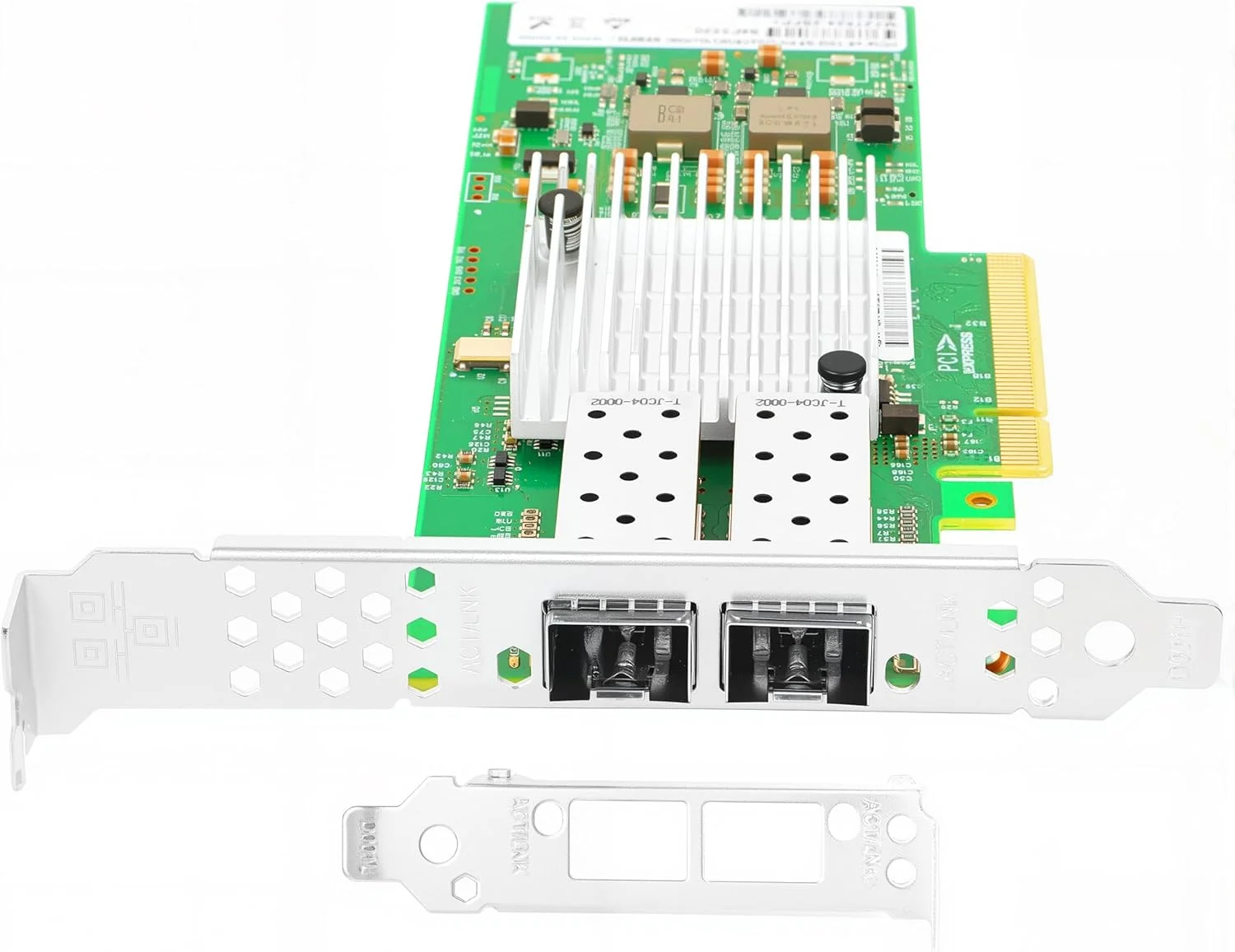 کارت شبکه Vogzone 10GbE NIC برای Mellanox MCX4121A-XCAT، کارت شبکه اترنت 10 گیگابیتی PCIe 3.0 x8 با چیپست Mellanox ConnectX-4، کارت شبکه دوگانه SFP+ با پشتیبانی از RDMA