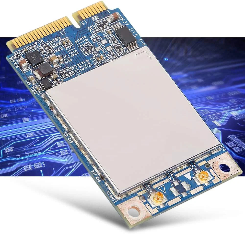 کارت وای فای Wendry، دو بانده 2.4/5.8 گیگاهرتز 300M Mini PCI-E، کارت شبکه بی سیم 300 مگابیت بر ثانیه، برای Mac Pro MB988Z/A BCM94322MC