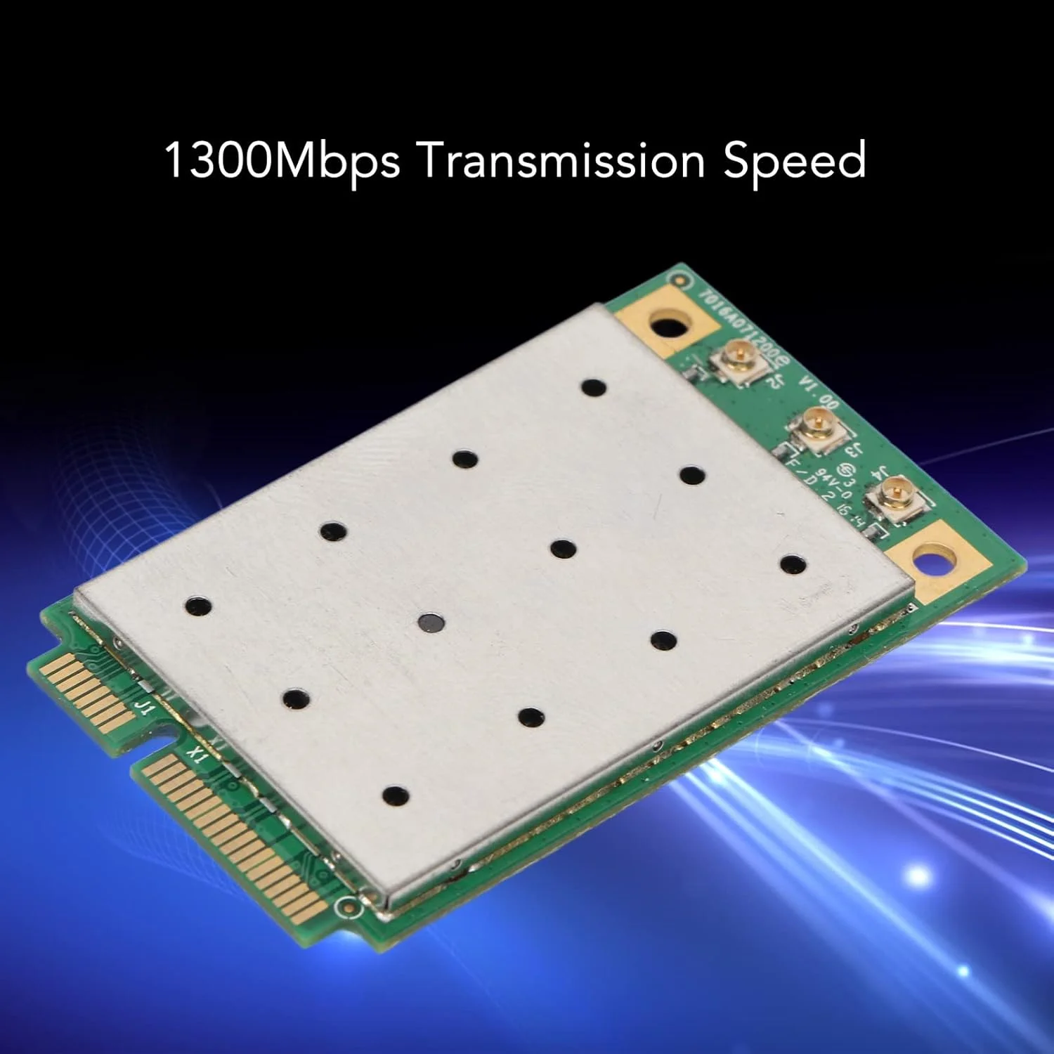 کارت شبکه QCA9880، کارت وایرلس Mini PCIE، 5G 1300Mbps 802.11ac/n/b/g 3x3 MIMO با اندازه دقیق، کارت وای فای Mini PCIE برای اتصال کارت شبکه QCA9880، کارت وایرلس Mini PCIE، 5G 1300Mbps 802.11ac/n/b/g 3x3 MIMO با اندازه دقیق، کارت وای فای Mini PCIE برای اتصال