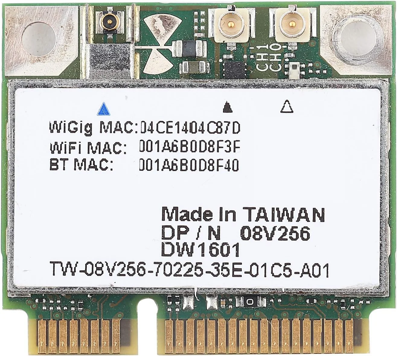 کارت شبکه بی‌سیم QCA9005 802.11AD بلوتوث 4.0 برای WIN7/WIN8/WIN10، کارت شبکه MINI PCI-E برای لپ‌تاپ/دستگاه تبلیغاتی/کامپیوتر رومیزی