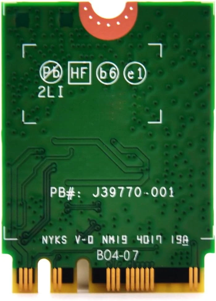 آداپتور وایرلس-AC 9260NGW دو بانده 802.11ac 1730Mbps NGFFs Mini PCI-e WiFi + کارت شبکه بلوتوث 5.0 WLAN برای اینتل 9260ac