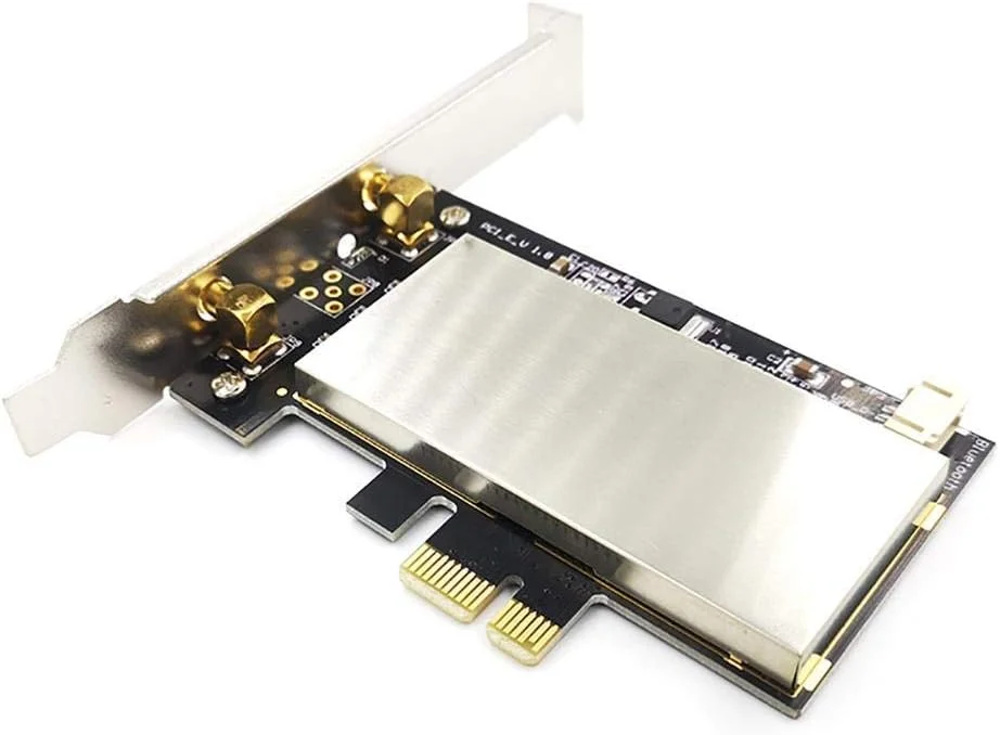 آداپتور کارت شبکه بی سیم مینی PCIe WiFi برای کامپیوتر رومیزی BCM94352 7260AC AR5B22