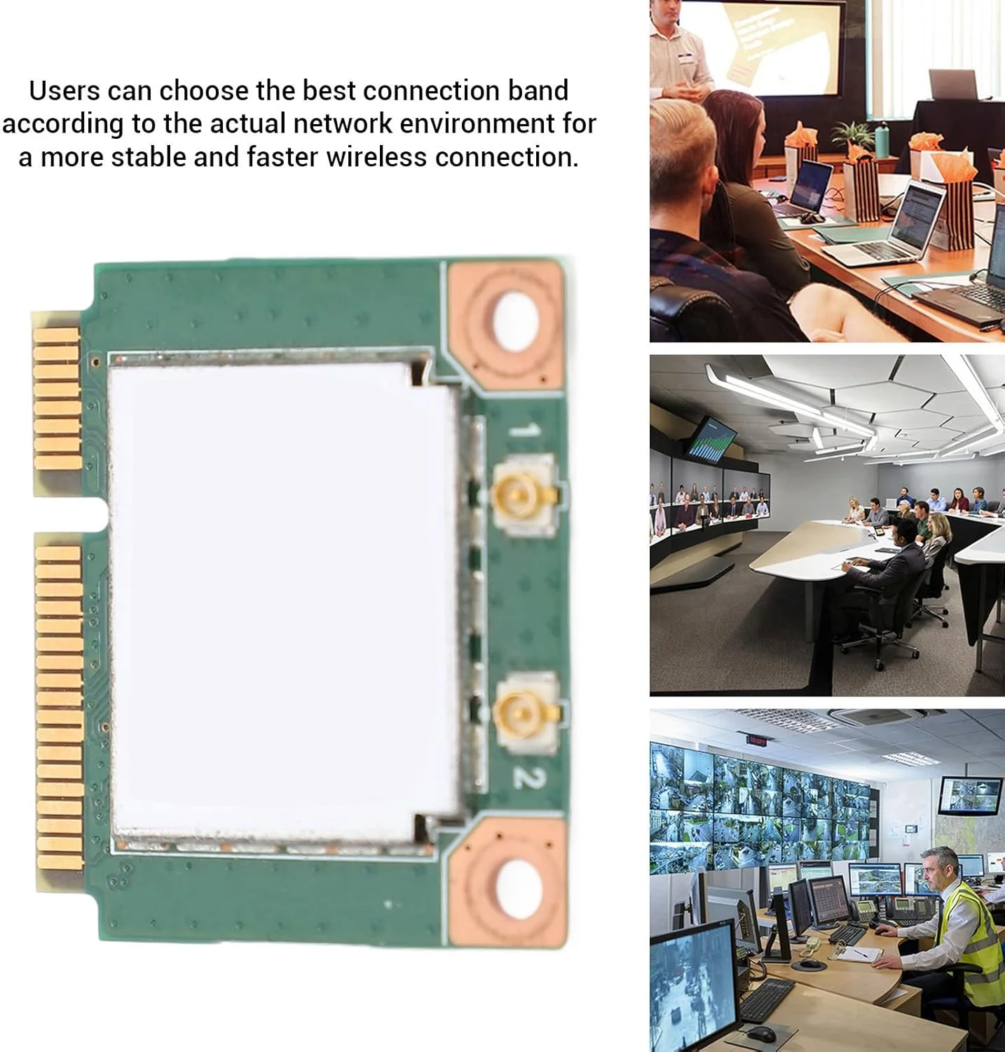 ماژول کارت شبکه بی سیم Mini PCI E وای فای با بلوتوث 4.0 برای ThinkCentre ThinkPad M73 M83 E440 E540