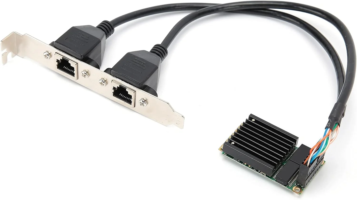 کارت شبکه اترنت، آداپتور کارت اترنت Mini PCI-E با پورت RJ45 دوتایی، آداپتور گیگابیتی اترنت برای 82583V