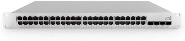 Meraki | MS225-48LP-HW | MS225-48LP-3YR | MS225-48LP سوئیچ 48 پورت گیگابیتی PoE با قابلیت مدیریت ابری به همراه لایسنس سازمانی و پشتیبانی 3 ساله