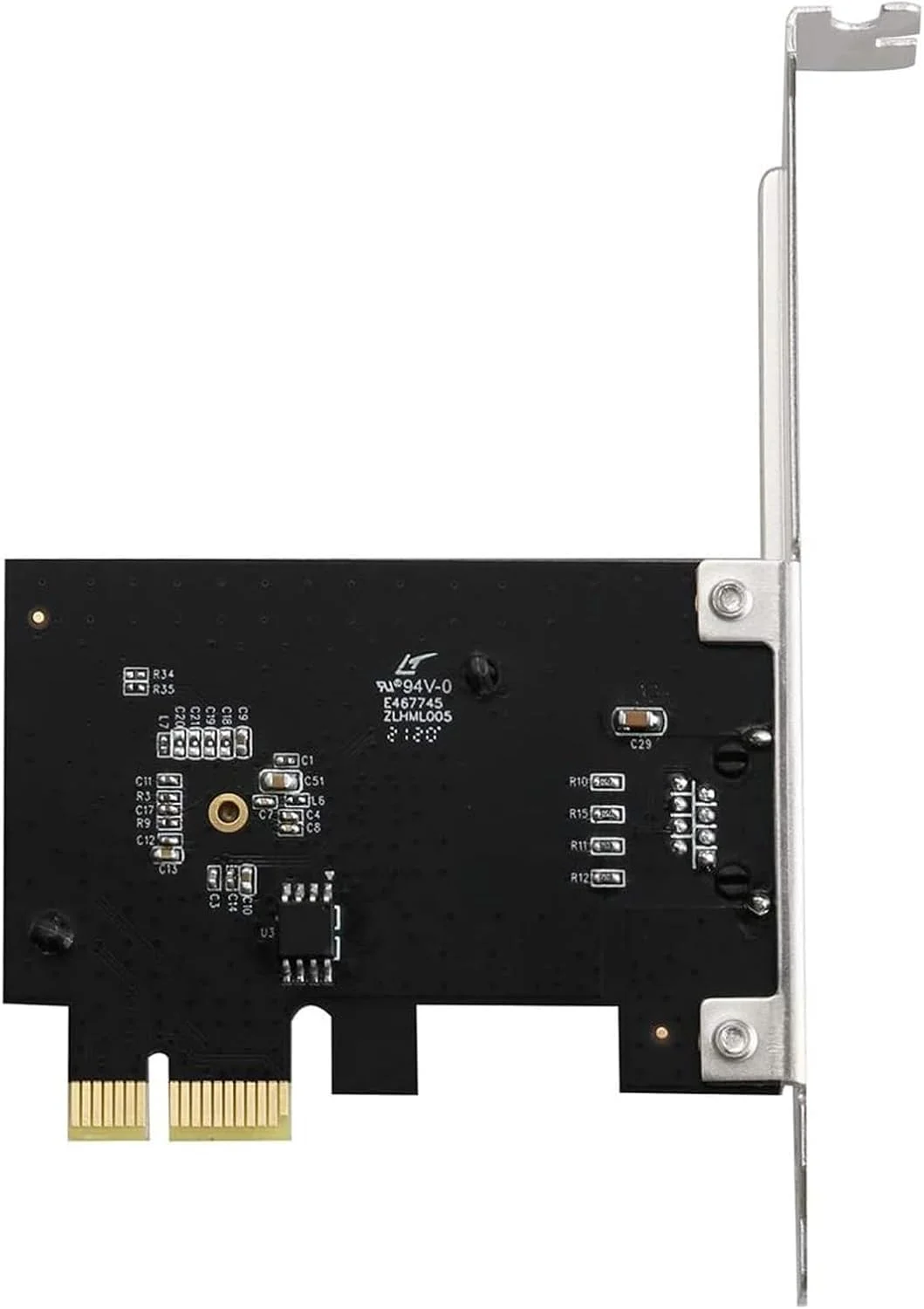 کارت شبکه 2.5Gbps PCIE به RJ45 گیگابیتی اترنت 10/100/2500Mbps تراشه RTL8125B برای کامپیوتر رومیزی
