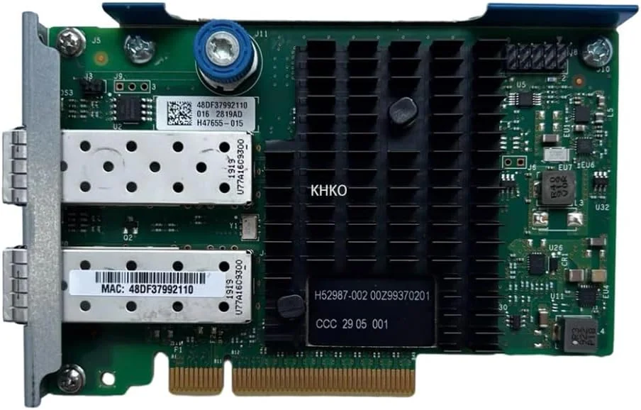 790317-001 789004-001 727054-B21 562FLR-SFP+ اترنت 10Gb دوگانه 10Gb/s SFP Gen10 Gen9 PCIe آداپتور برد توسعه کارت شبکه