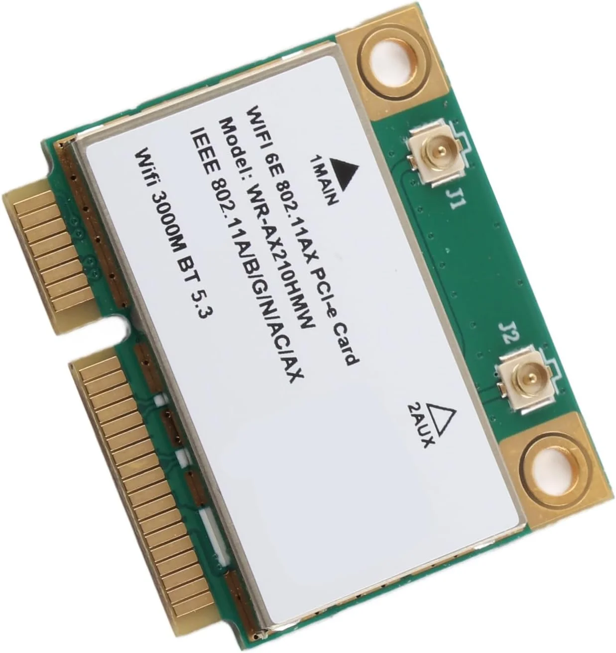 آداپتور، کارت PCIE با کارت شبکه 5374M 6E 5G سه باندی گیگابیتی 6GHz کارت PCB با پورت Mini PCIE لپ تاپ برای لپ تاپ