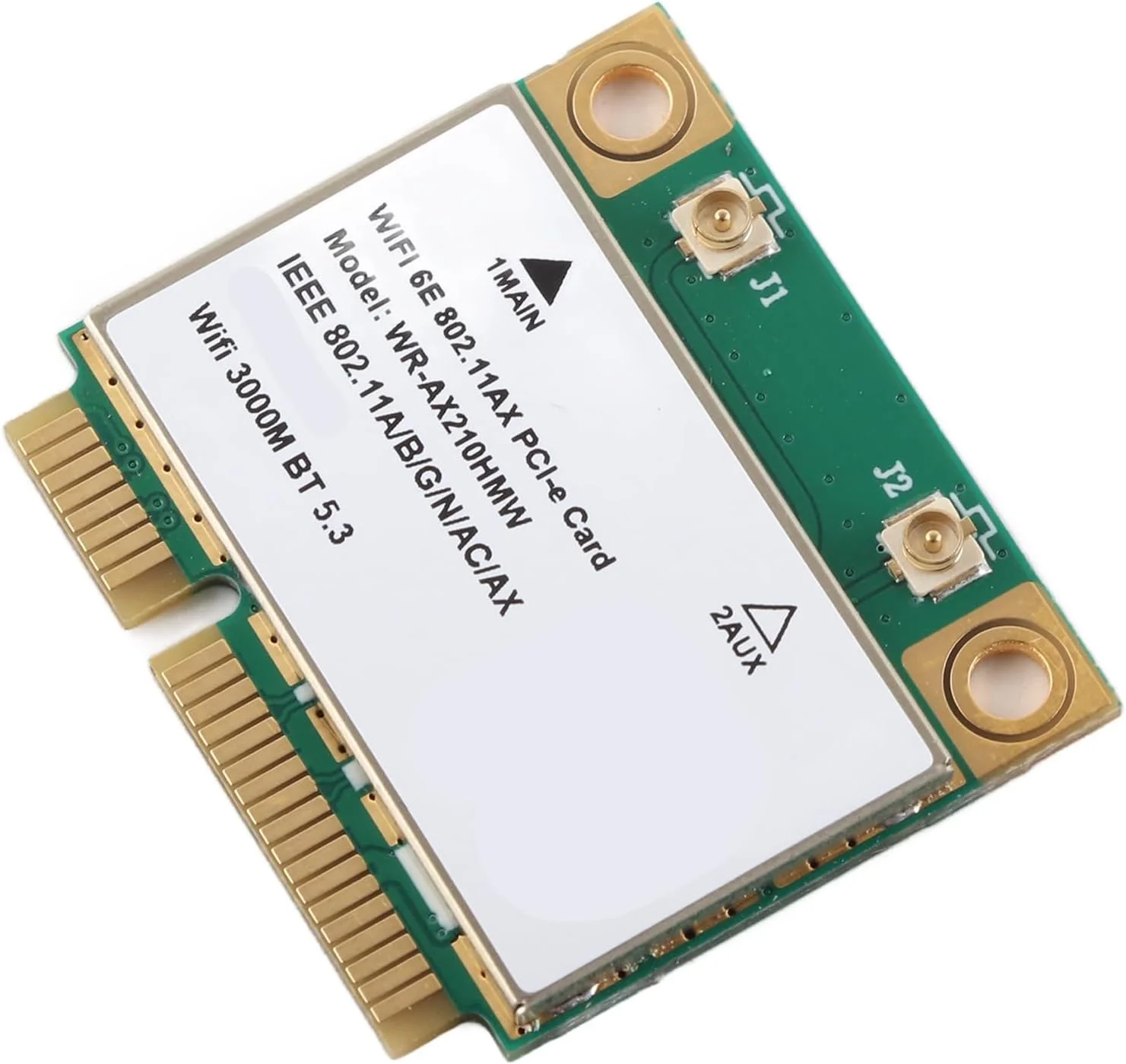 آداپتور، کارت PCIE با کارت شبکه 5374M 6E 5G سه باندی گیگابیتی 6GHz کارت PCB با پورت Mini PCIE لپ تاپ برای لپ تاپ