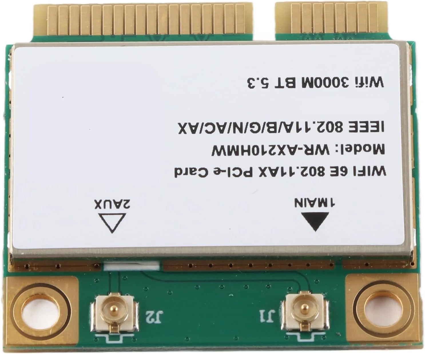 آداپتور، کارت شبکه لپ تاپ 6E 5G سه بانده گیگابیتی 6GHz کارت PCB با پورت Mini Pcie با کارت شبکه 5374M Pcie برای لپ تاپ