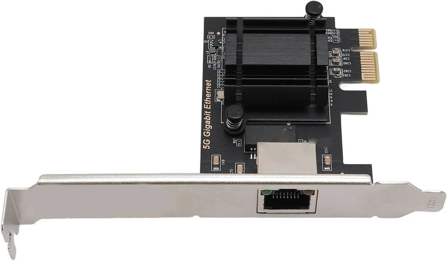 آداپتور PCIe، کارت PCI Express، کارت پرسرعت 5 گیگابیت بر ثانیه، آداپتور کارت PCIe به کارت شبکه، کارت اترنت برای Win 10 11 برای لینوکس