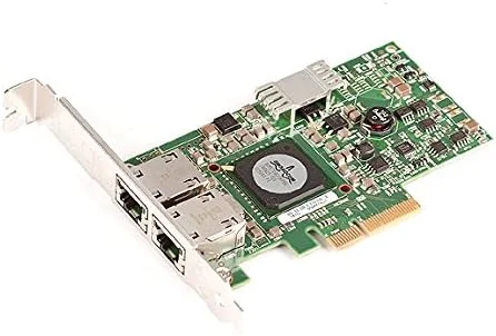 آداپتور کارت شبکه دو پورت Broadcom 5709 PCI-E سرور Dell PowerEdge T310 - G218C