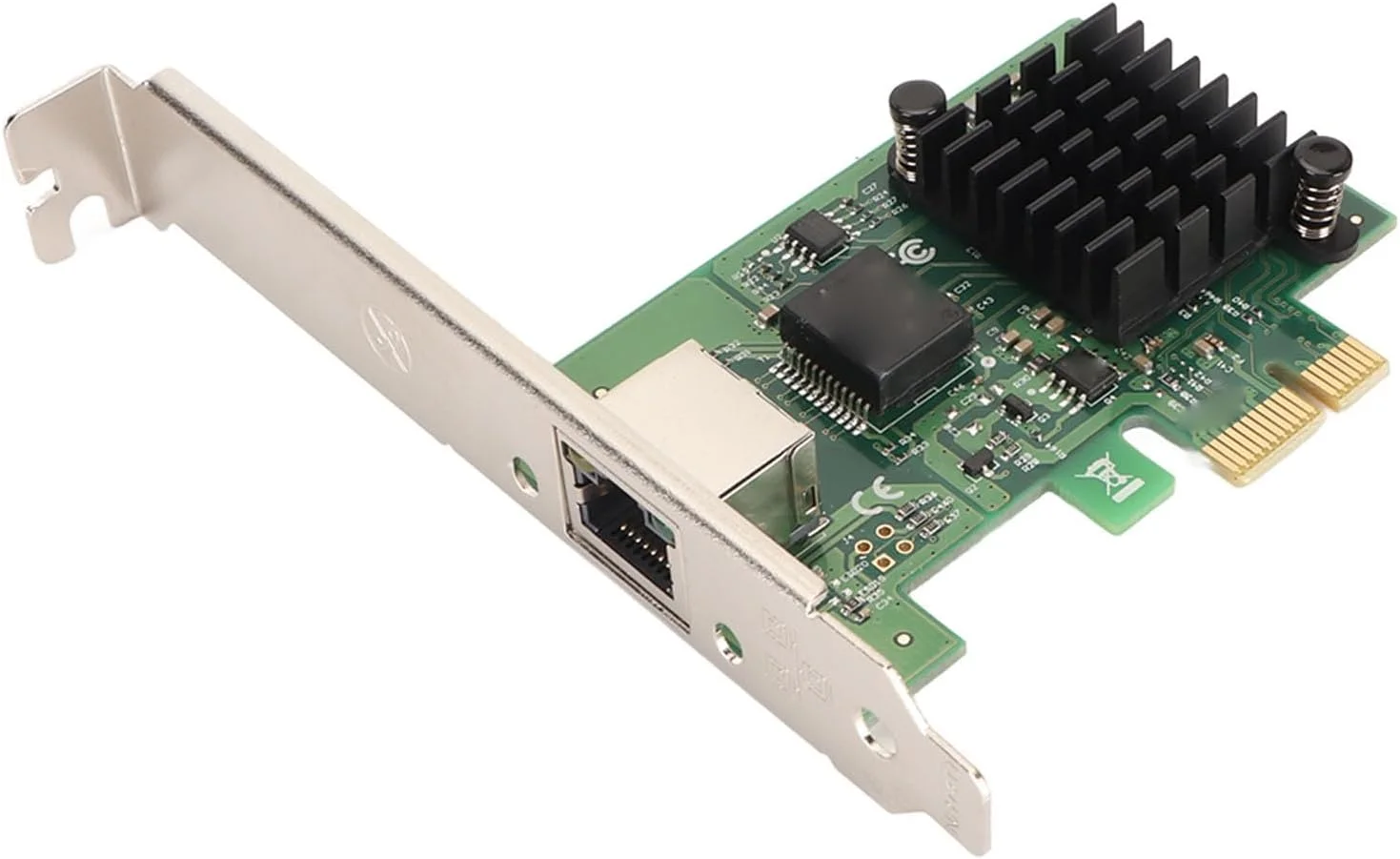 کارت شبکه گیگابیتی Bewinner PCIe، پورت RJ45 با سرعت 10/100/1000/2500 مگابیت بر ثانیه، آداپتور اترنت PCI Express، آداپتور شبکه سرور برای سیستم های دسکتاپ