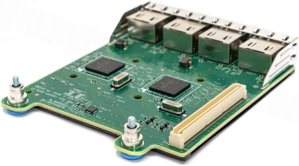 کارت شبکه چهار پورت Broadcom DELL PowerEdge 0FM487 1GbE 5720 PCI-e BASE-T