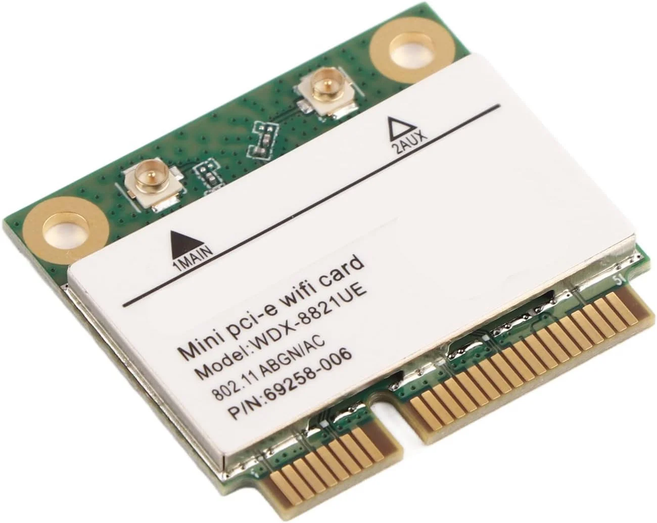 کارت شبکه وایرلس مینی PCI-E کرایفوکت 433Mbps WIFI دو بانده 2.4G/5Ghz برای انتقال فایل و مرور اینترنت