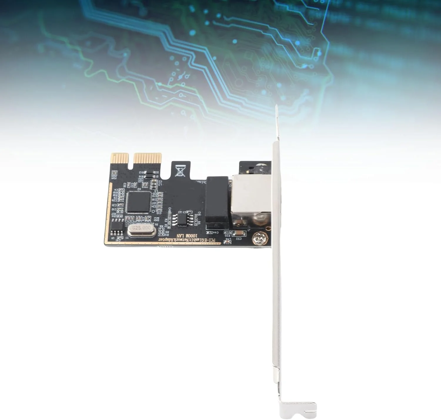 کارت گیگابیتی PCIe Depisuta، نصب آسان آداپتور PCI Express، آداپتور اترنت 10/100/1000 مگابیت بر ثانیه با مواد PCB بادوام مناسب برای ویندوز 10، برای 8/8.1