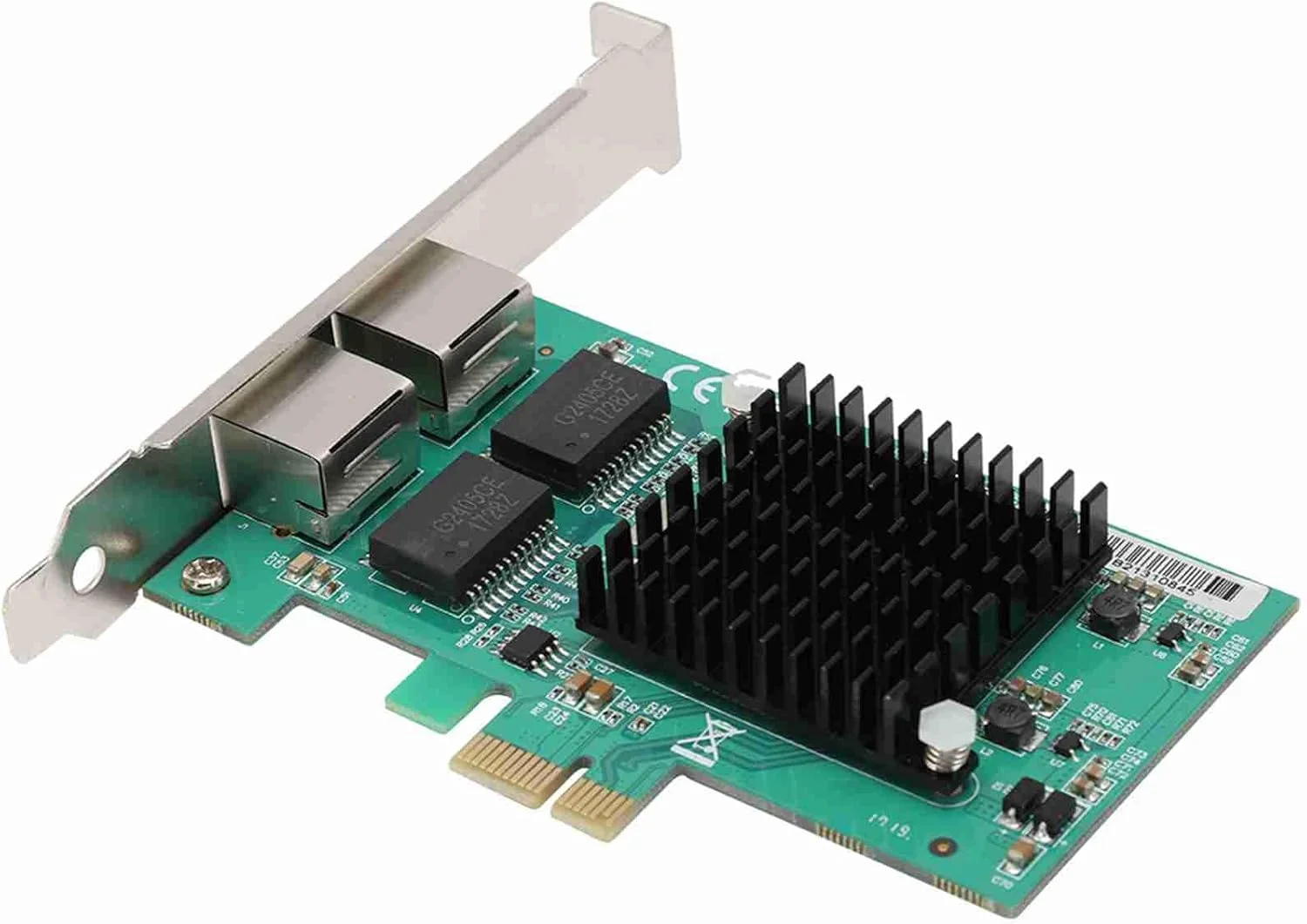 کارت شبکه برای کامپیوتر، کارت اترنت PCIe PCI-E 1X گیگابیتی برای سرور، کارت PCIe برای 82575-S