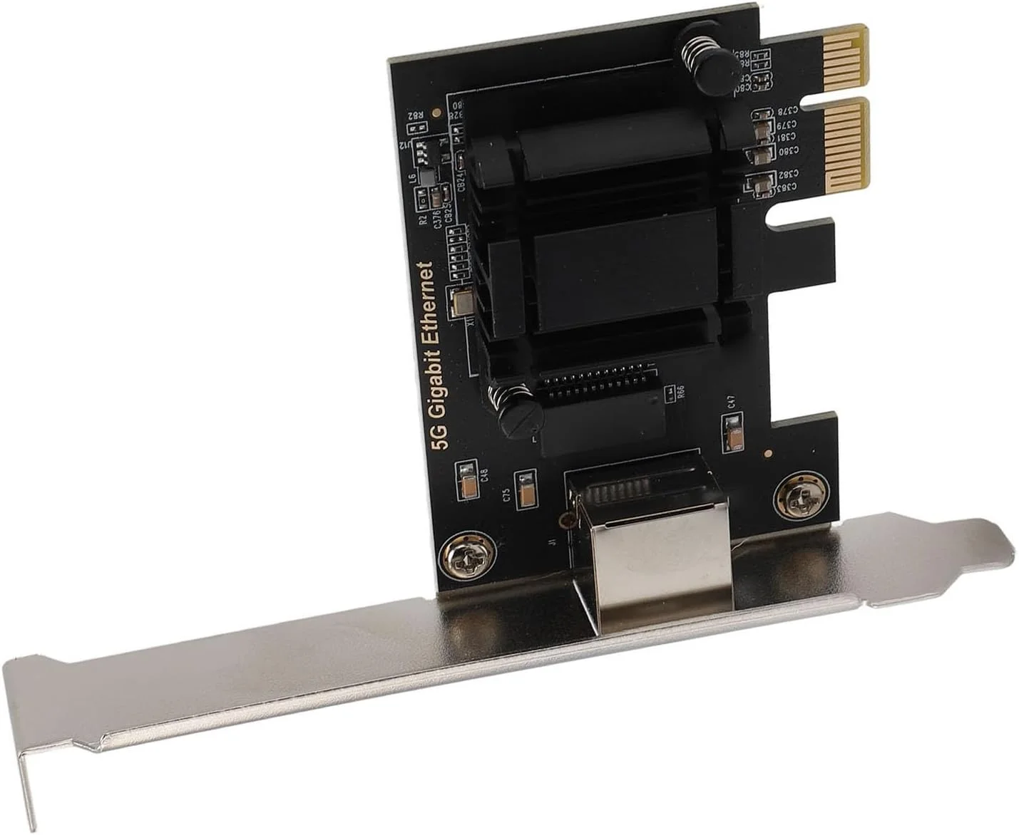 کارت PCIe با سرعت 5 گیگابیت بر ثانیه، کارت اترنت گیگابیتی PCIe با پورت RJ45، آداپتور کارت PCIe به C، کارت PCIe با ویژگی های پیشرفته یکپارچه