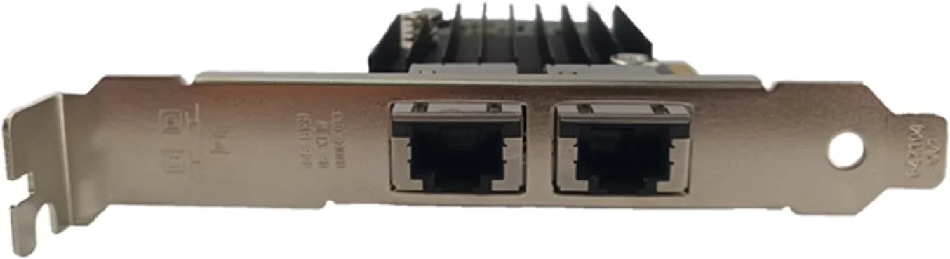 آداپتور شبکه اترنت 10 گیگابیتی PCIE x4/x8/x16 جدید برای Intel X550T2 Copper Dual RJ45 Port Lan Card NIC 10GBase-T X550AT Server