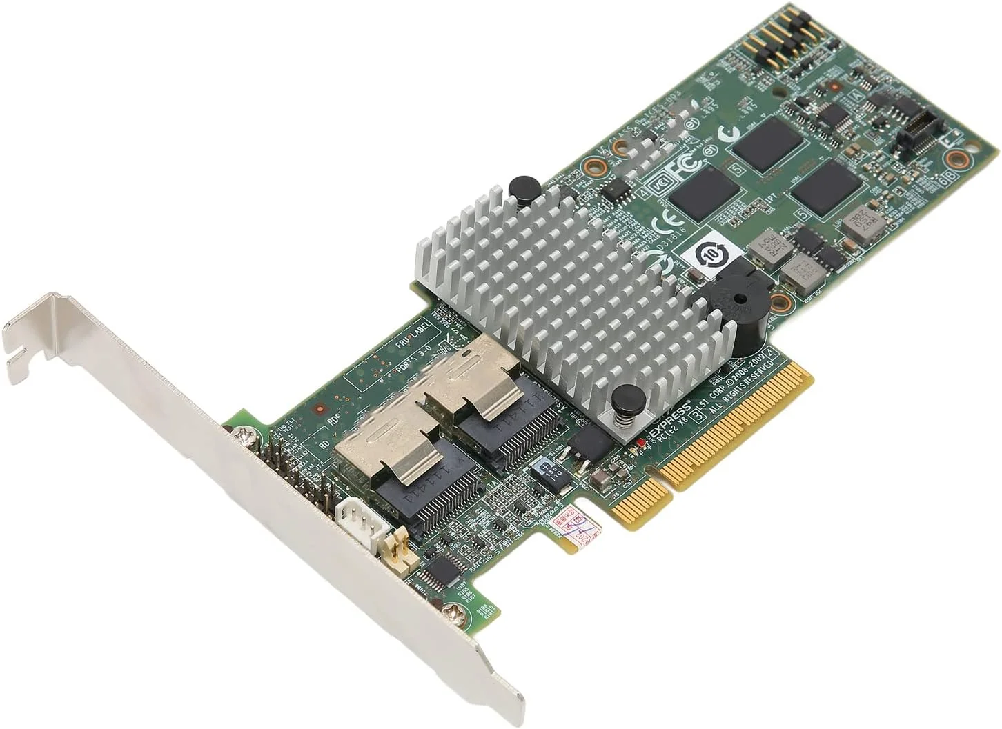 کارت کنترلر سرور اترنت گیگابیتی PCI E X8 NICs، آداپتور سرور اترنت 256 مگابایتی PCIE 2.0 با قابلیت اتصال سریع برای کتابخانه نوار مجازی، پایگاه داده