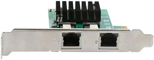 کارت شبکه دو پورت گیگابیتی اترنت RJ45 PCI E 4X برای سرور و کامپیوتر، آداپتور هاب RJ45 برای Intel I350AM4 1000Mbps