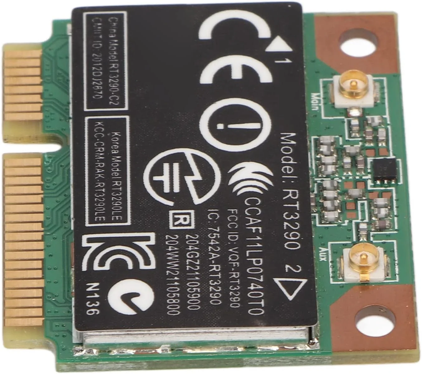 کارت وای فای مینی PCIE 150Mbps مناسب برای 655 650 CQ58 M4 M6 4445S DV4 G4 G6 G7، انتقال 150Mbps، 3.0، نصب آسان، برای کاربران لپ تاپ وای فای