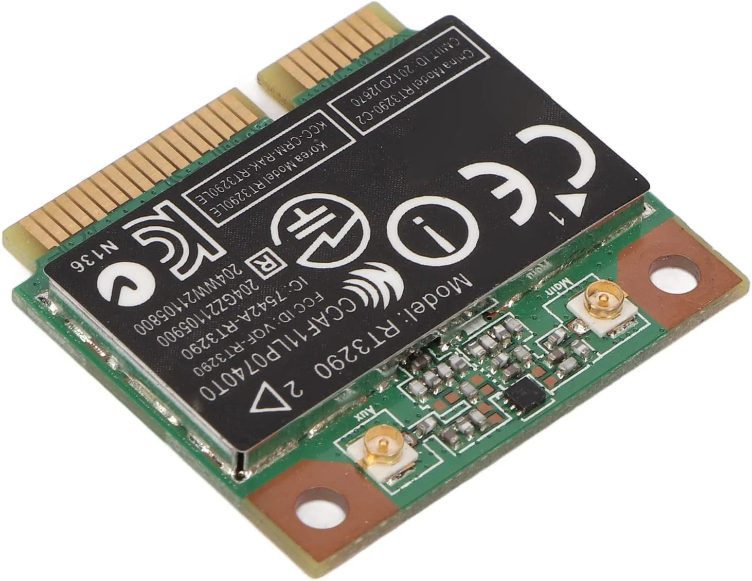 کارت وای فای مینی PCIE 150Mbps مناسب برای 655 650 CQ58 M4 M6 4445S DV4 G4 G6 G7، انتقال 150Mbps، 3.0، نصب آسان، برای کاربران لپ تاپ وای فای