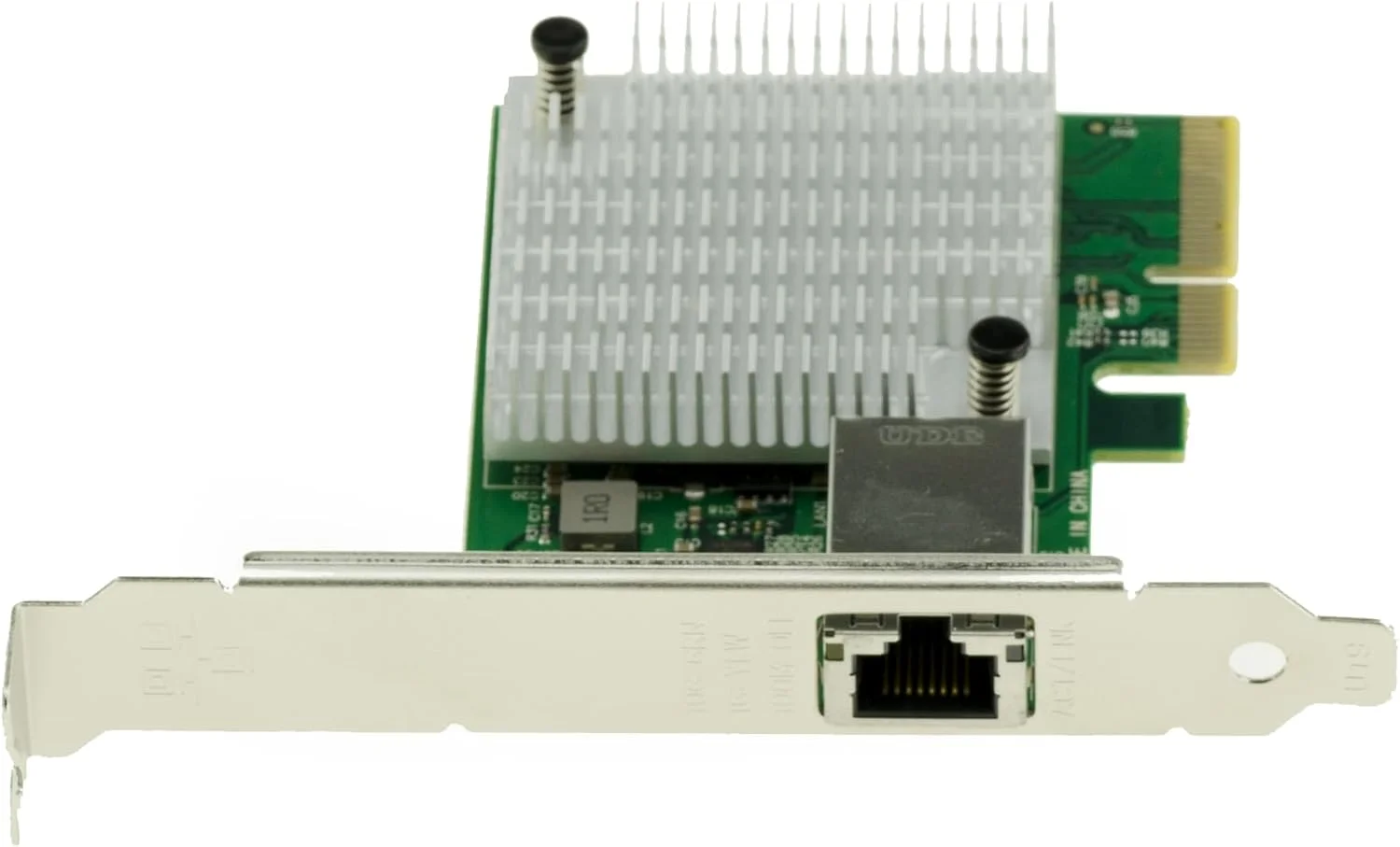 کارت کنترلر شبکه KALEA-INFORMATIQUE PCIe 4.0 اترنت 10 گیگابیتی، 1 پورت RJ45 10G با چیپست AQUANTIA AQC113C-B1، پروفایل کوتاه و بلند