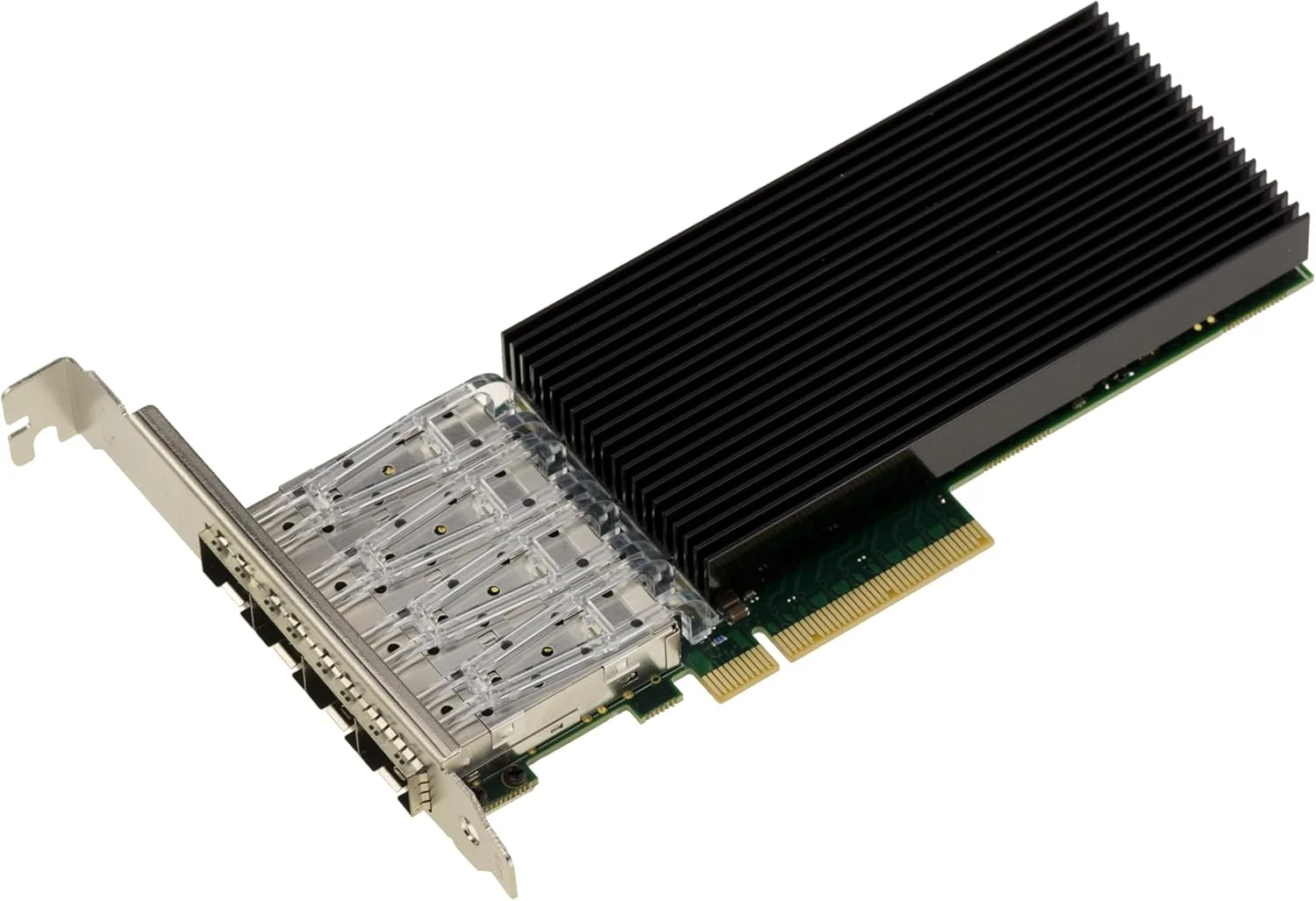 کارت شبکه فیبر نوری 4 پورت 10G مدل X722-DA4 با چیپست محرمانه اینتل - آداپتور شبکه اترنت 10GbE