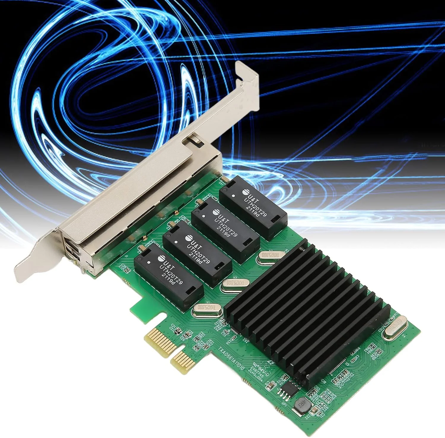 کارت شبکه PCIE NIC، نصب آسان برای ویندوز، لینوکس و مک‌اواس، پشتیبانی از دو باند و پورت‌های متعدد برای انعطاف‌پذیری و راحتی بیشتر.