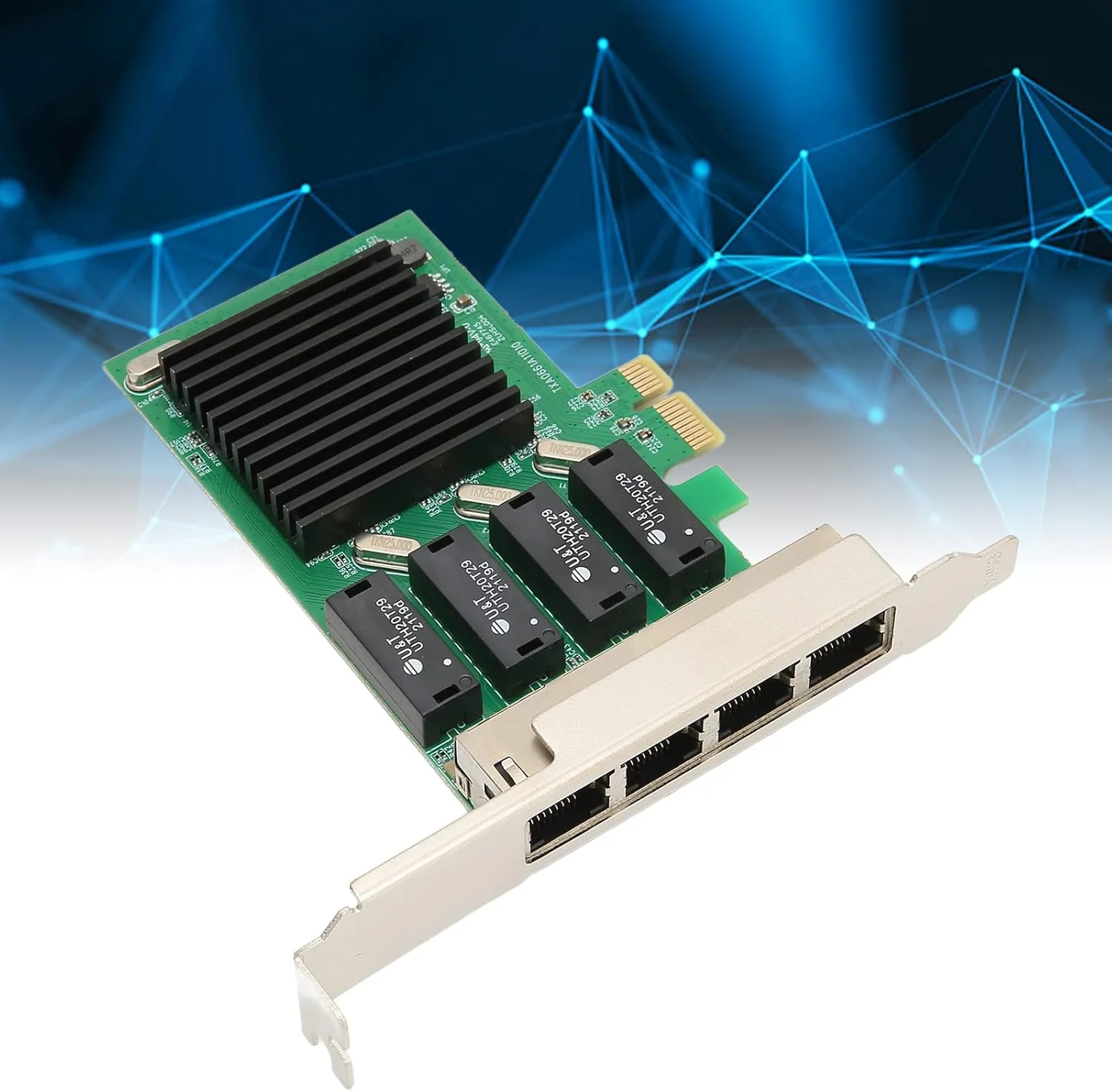 کارت شبکه PCIE NIC، نصب آسان برای ویندوز، لینوکس و مک‌اواس، پشتیبانی از دو باند و پورت‌های متعدد برای انعطاف‌پذیری و راحتی بیشتر.