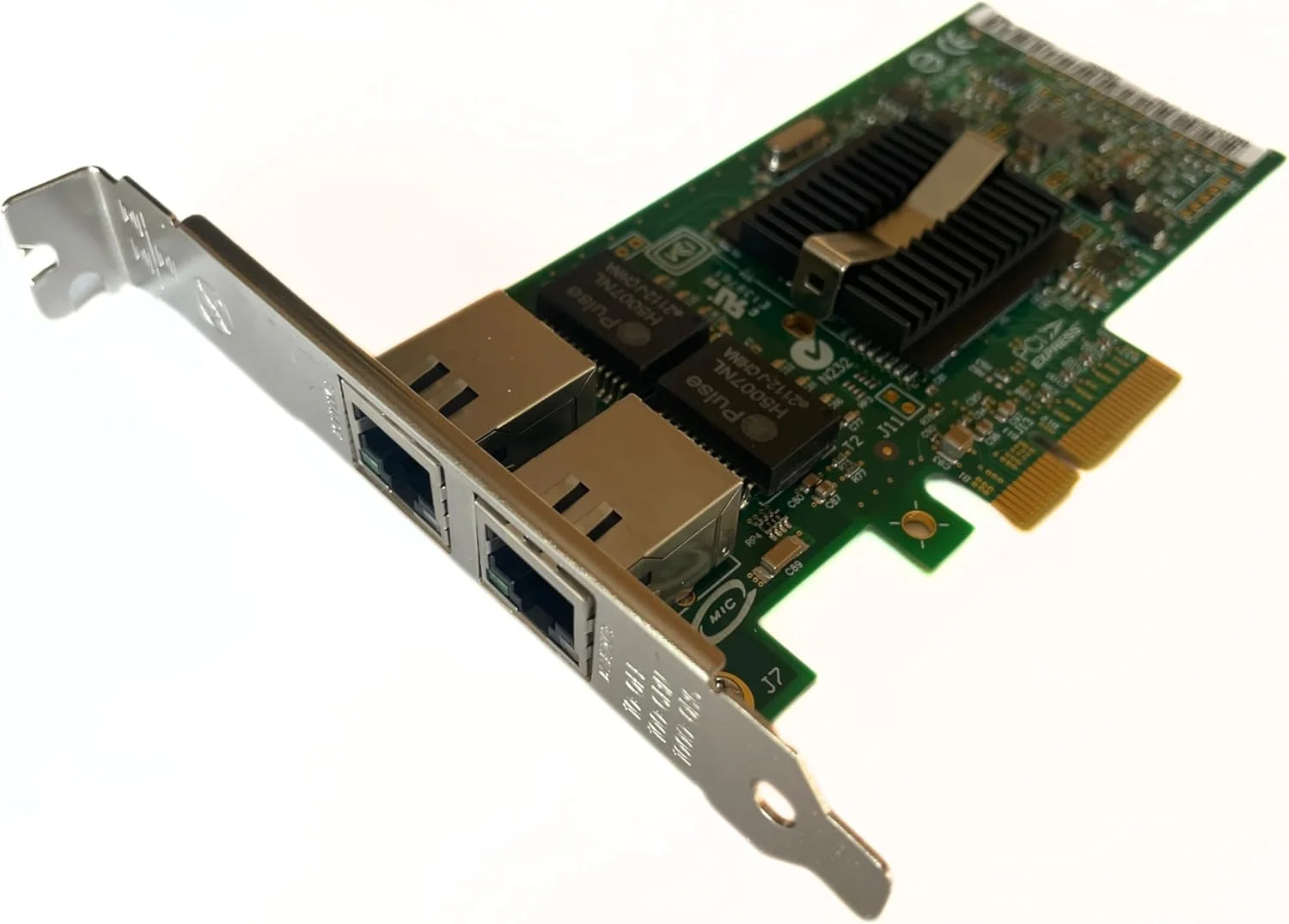 آداپتور شبکه سرور دو پورت گیگابیتی Pci Express (PCIe x4) سازگار با EXPI9402PT با چیپست اینتل 82571 | کارت اترنت (LAN) سرور دو پورت Pci Express 1000 مگابیت بر ثانیه