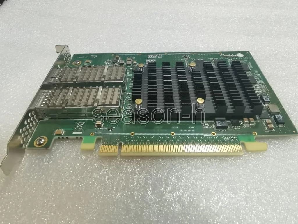 کارت شبکه Chelsio T62100-CR دو پورت 2x QSFP28 PCIe 100Gbit
