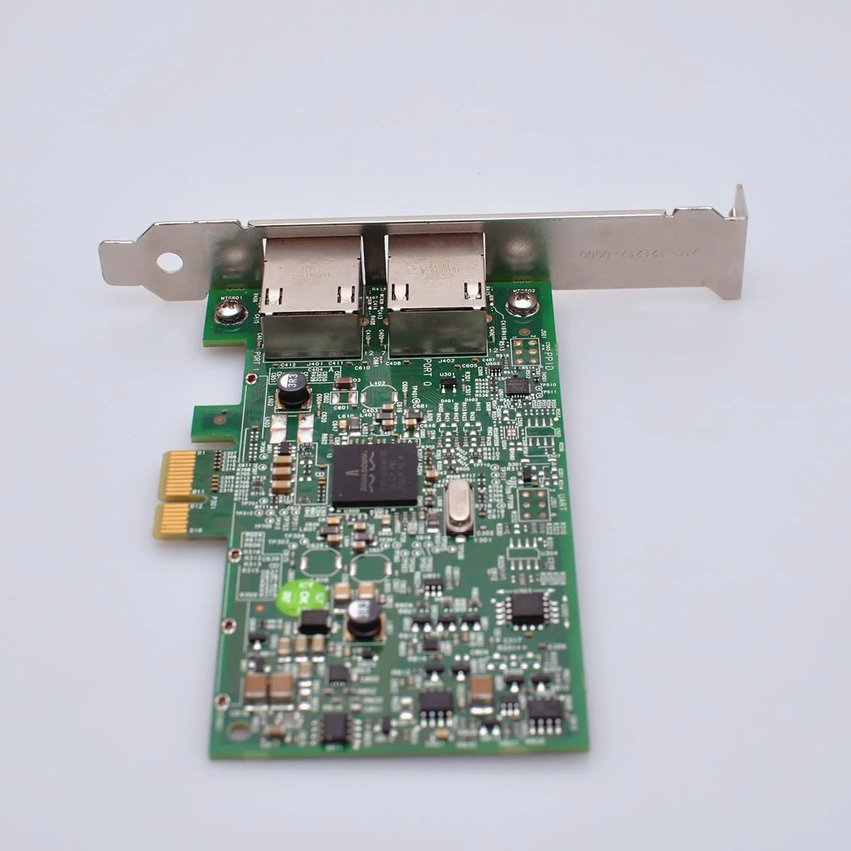 کارت شبکه دو پورت گیگابیتی اورجینال Broadcom 5720 BCM5720 557M9 PCI-E X1 برای DELLs ورژن 00FCGN 0FCGN (همراه با براکت کوتاه)