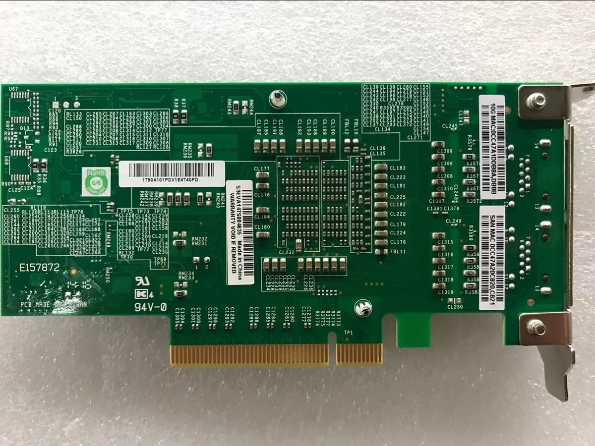 کارت شبکه دو پورت 10G اترنت RJ45s PCI-E مدل SuperMicro X540-T2 AOC-STG-i2T (همراه با براکت)