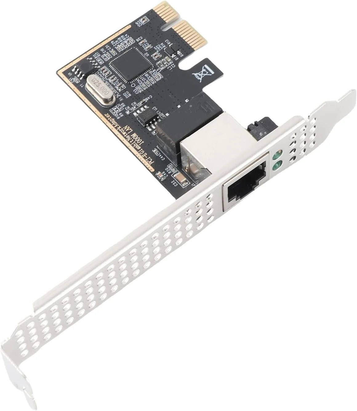 کارت گیگابیتی PCIE لوازم جانبی کامپیوتر، آداپتور اترنت 10/100/1000 مگابیت بر ثانیه برای 10/8/7، کارت مناسب برای هر اسلات PCIE