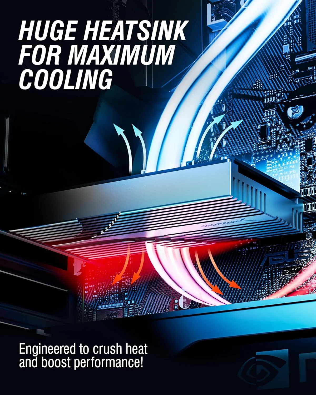 آداپتور شبکه 10 گیگابیتی اترنت سابرنت PCIe – کارت PCIe 3.0 x4، هیت سینک آلومینیومی، سازگار با اترنت 5GbE/2.5GbE/Gigabit/Fast، مناسب برای اسلات های x4/x8/x16، نشانگرهای LED وضعیت (NT-10PE)