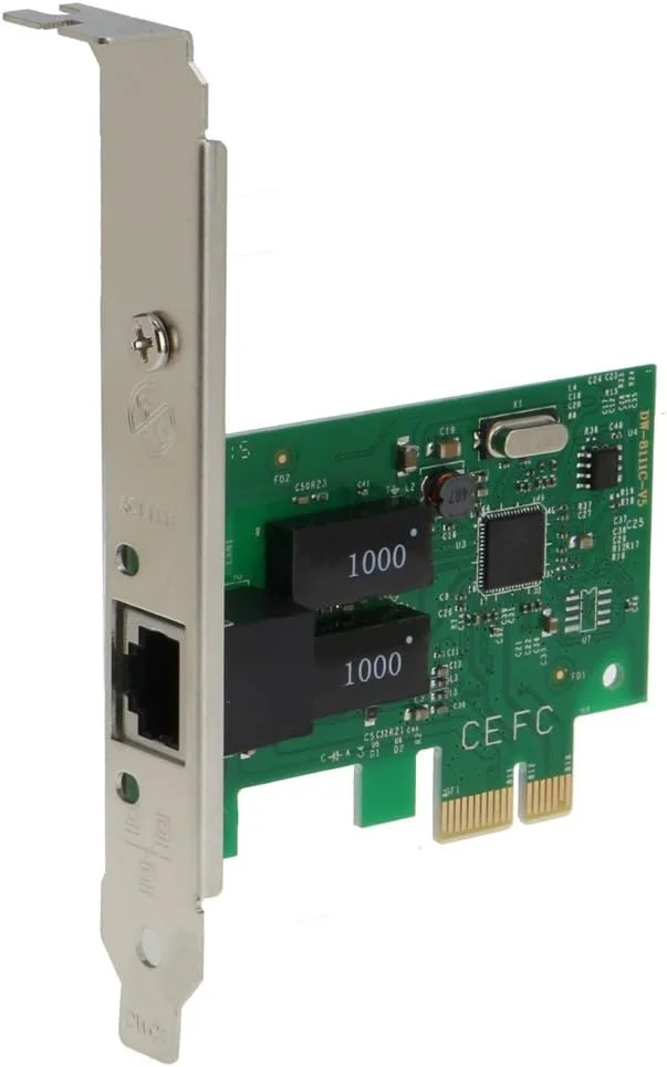 SEDNA - آداپتور اترنت گیگابیتی PCIE 10/100/1000Mbps (کارت شبکه) با براکت Low Profile (چیپست Realtek 8111)