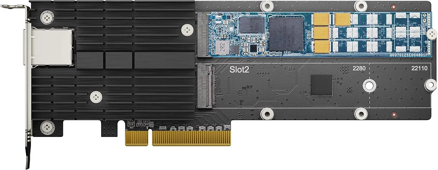 کارت آداپتور اترنت 10 گیگابیتی و M.2 سینولوژی مدل E10M20-T1، RJ-45؛ 1 پورت