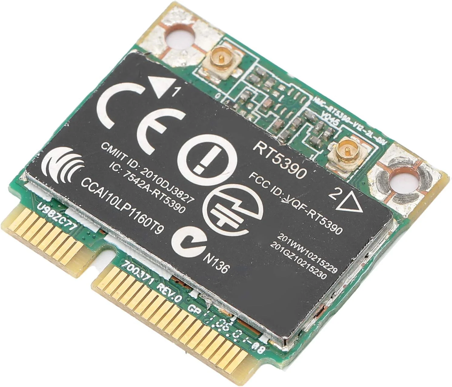 کارت شبکه بی‌سیم رالینک Rt5390 آداپتور وای فای برای کامپیوتر Rt5390 SPS 630703 001 مینی Pcie