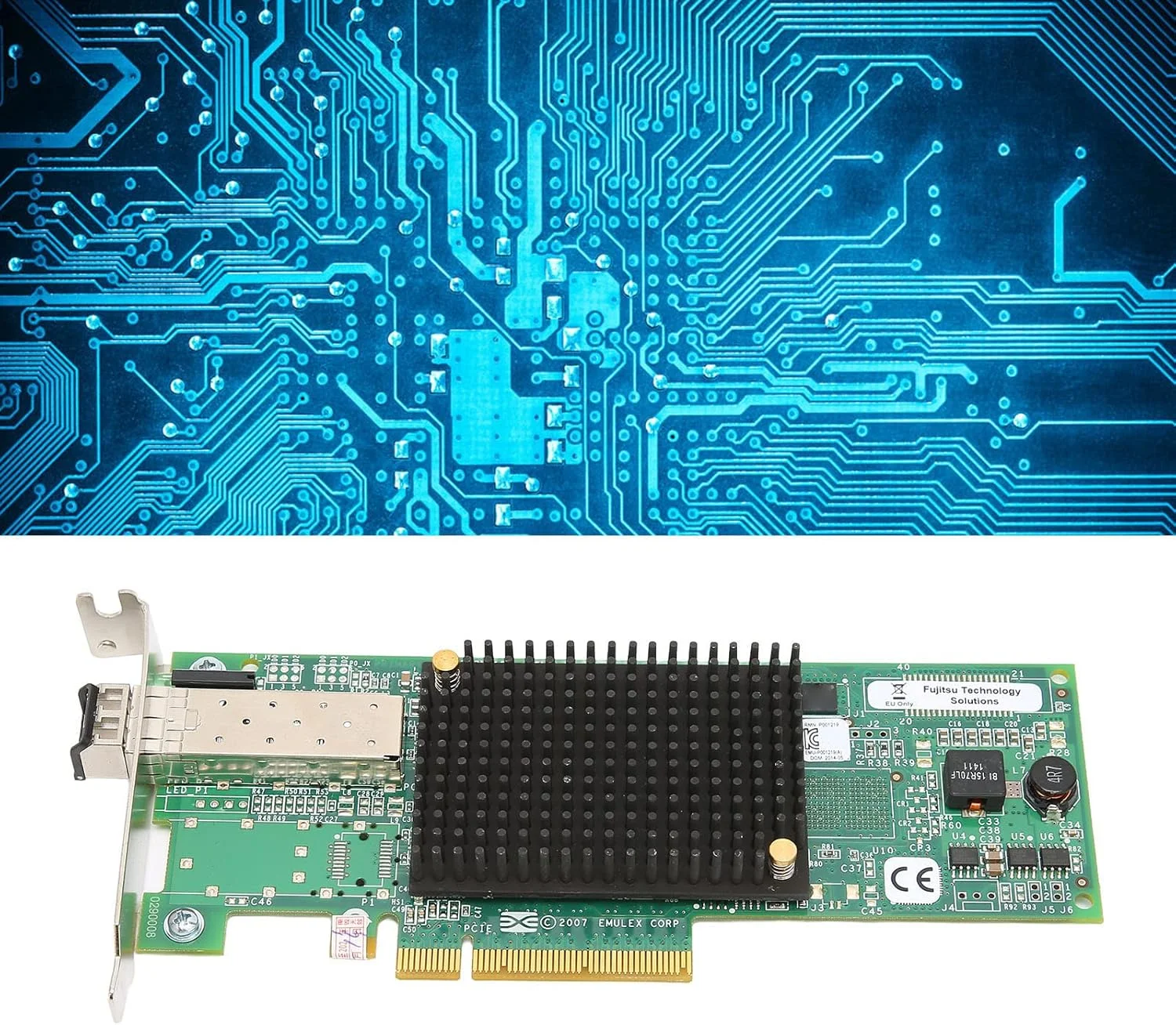 کارت شبکه TMKJZL، ابزار مدیریت کانال فیبر، کارت شبکه PCIE با گذرگاه میزبان سیگنال وقفه برای خانه و دفتر