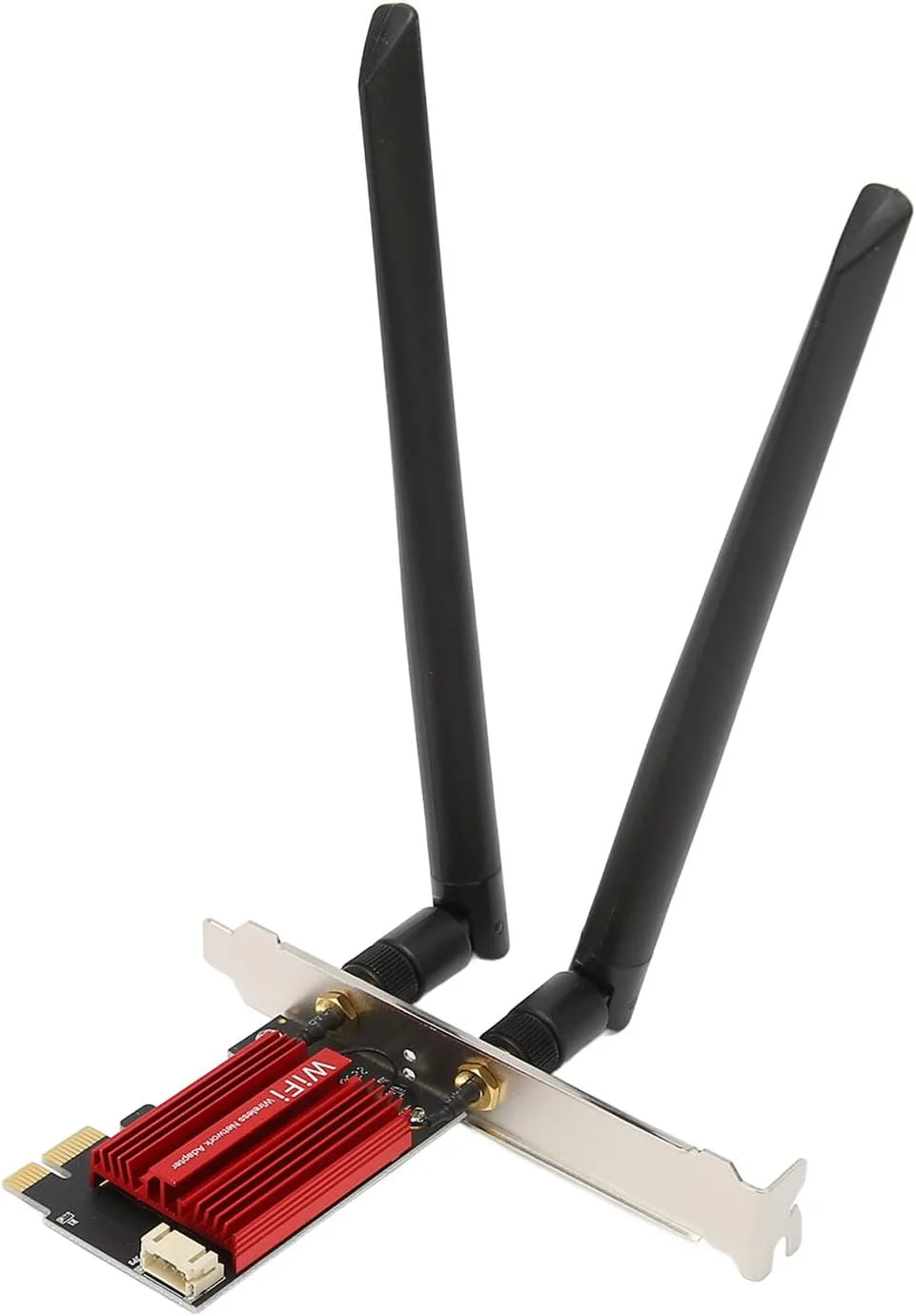 کارت وای فای دو بانده 1200 مگابیت بر ثانیه Topiky PCIE، کارت وای فای PCIE 7260AC PRO با BT 4.0، آداپتور بی سیم دو بانده برای 7 8 10 11، پشتیبانی از سازگاری قوی 2.4G 5G