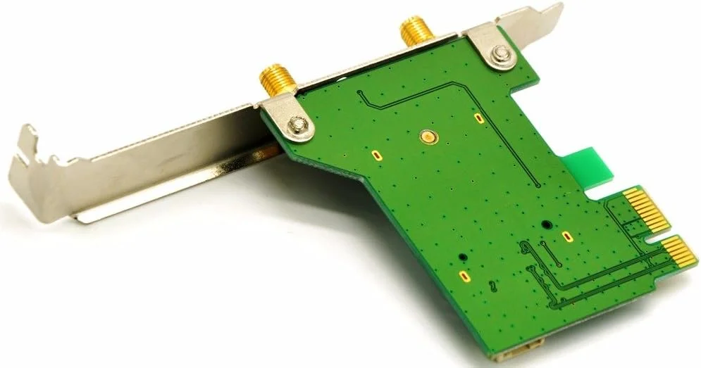 آداپتورهای وایرلس دسکتاپ PCI-E وای فای 7265 با سرعت 1200 مگابیت بر ثانیه 802.11ac کارت شبکه WLAN PCI Express برای اینتل 7265ac + بلوتوث 4.0 (براکت LOW Profile)