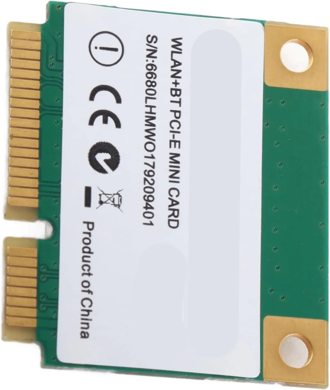 کارت شبکه بی‌سیم مینی PCI E وای فای، 5374M وای فای 6E 5G سه باندی گیگابیتی باند 6 گیگاهرتز، PCB با پورت مینی PCIE برای لپ تاپ