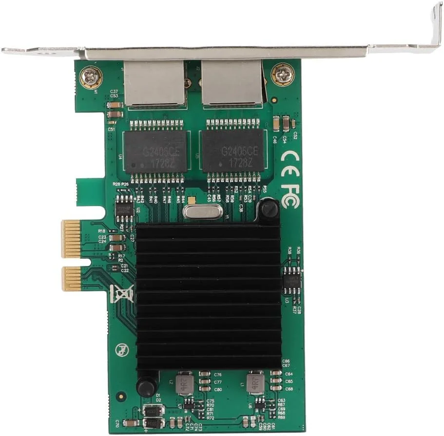 کارت گیگابیتی XUMIUZIY، دو پورت PCI-Express، عملکرد نوآورانه مدیریت انرژی، ساختار فشرده، کارت اترنت گیگابیتی دو پورت PCI-E X1 1000Mbps کارت گیگابیتی XUMIUZIY، دو پورت PCI-Express، عملکرد نوآورانه مدیریت انرژی، ساختار فشرده، کارت اترنت گیگابیتی دو پورت PCI-E X1 1000Mbps
