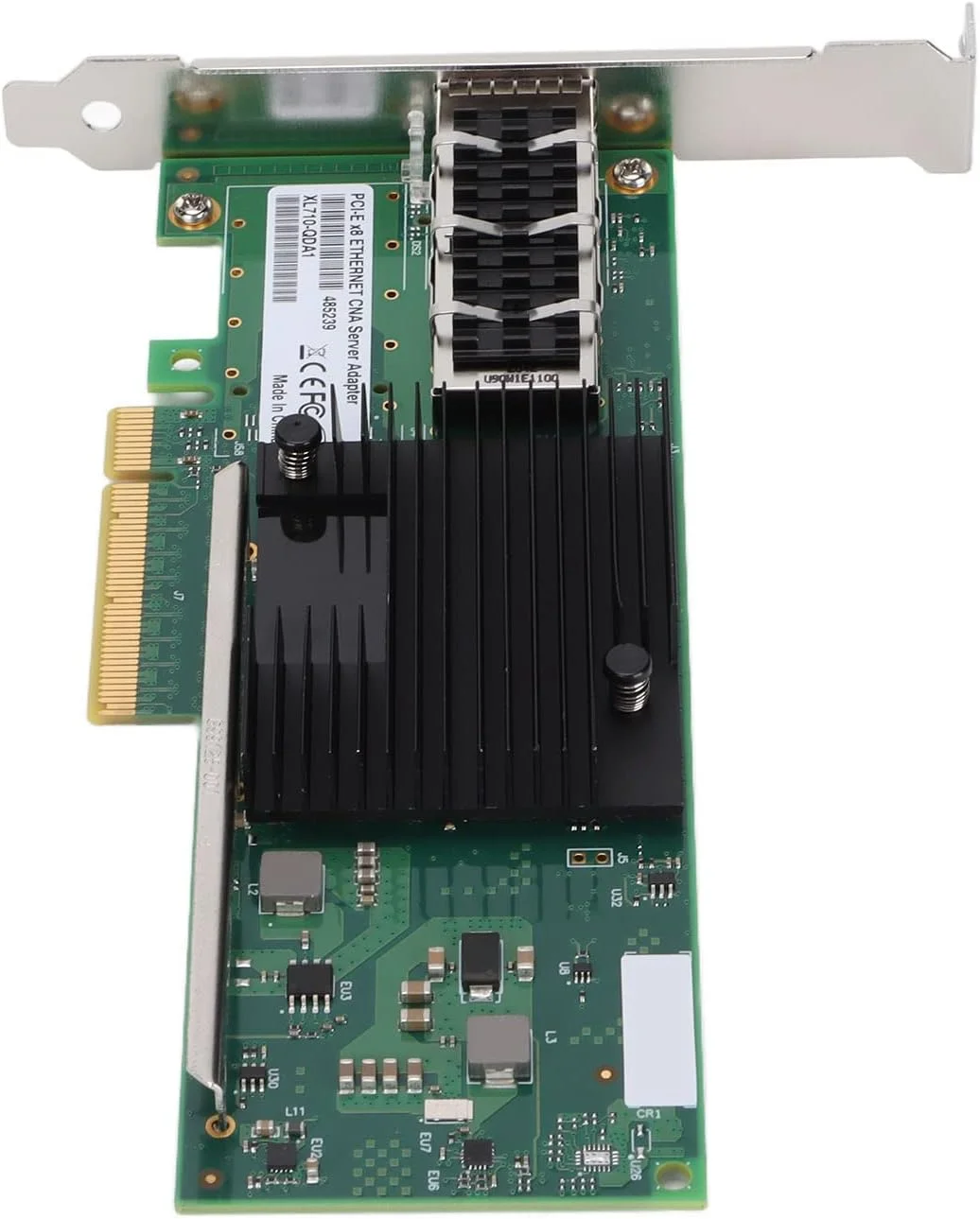 کارت فیبر نوری سرور QSFP 40G، تشخیص خودکار تطبیقی، حالت دوطرفه کامل/نیمه، کارت های اترنت گیگابیتی PCI Express، PCI Express 3.0