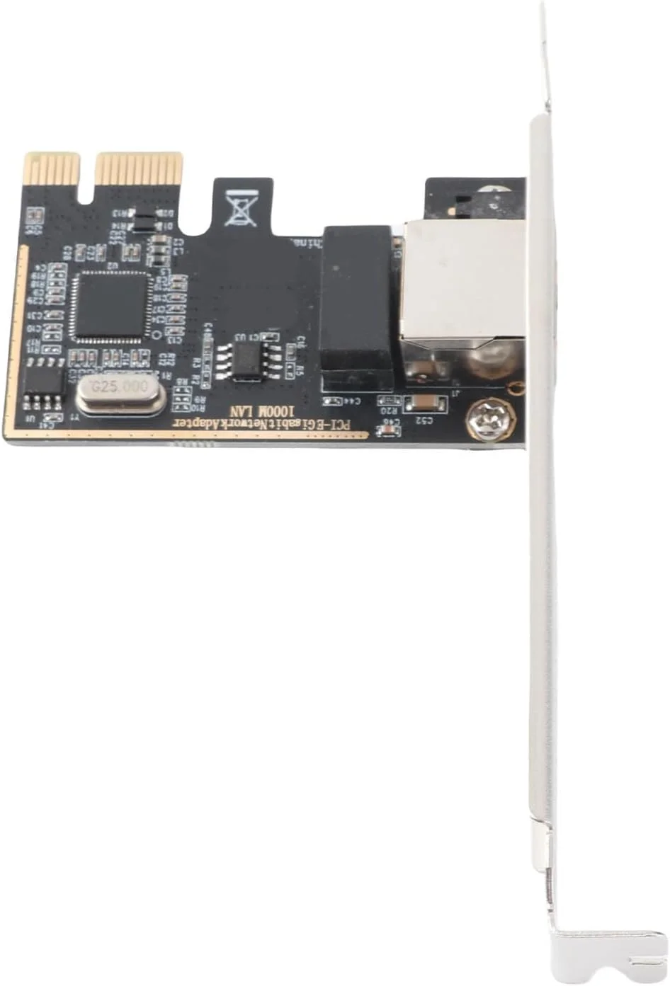 آداپتور PCIE Asixxsix، کارت شبکه گیگابیتی اترنت PCI Express با سرعت 10/100/1000 مگابیت بر ثانیه، کارت اترنت LAN PCIE RJ45 برای WINDOWS / / OS X 10.7، لوازم جانبی کامپیوتر